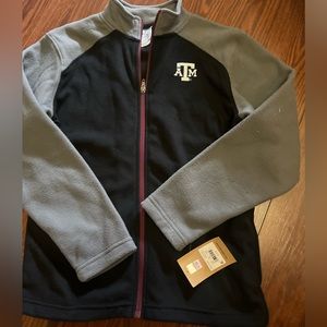 Kids youth Rivalry Threads texas A&M university fleece jacket